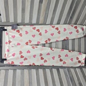 Girls' Heart Fleece Jogger with Drawstring | Grayson Threads | X Large